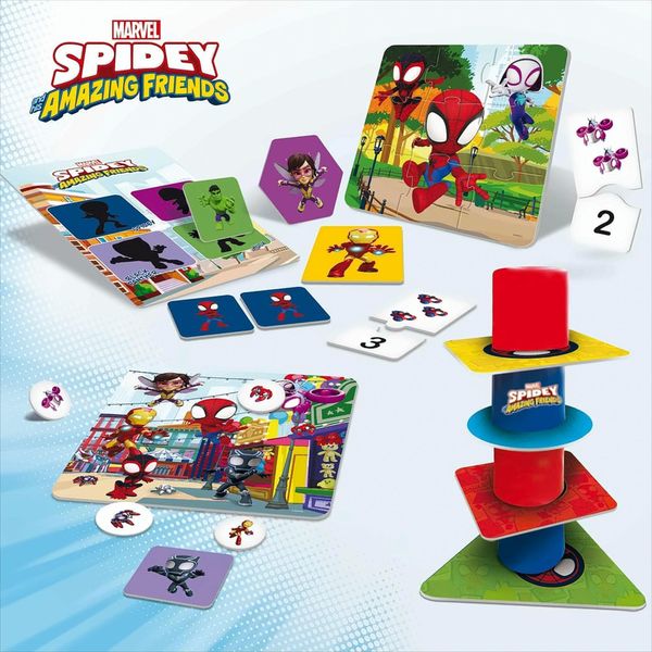 Collezione Di Giochi Educativi Spidey 10In1 Lisciani-image
