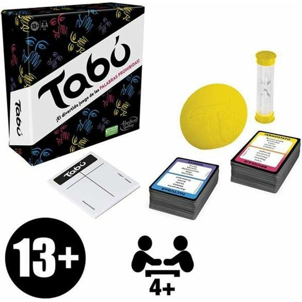 Hasbro - Premium Akcesorium Do Gry Planszowej Spanish Tabu - Oficjalny Produkt-image