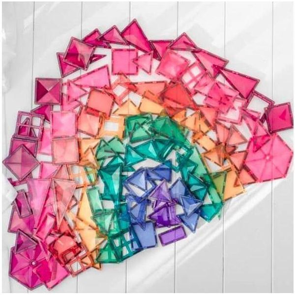 Connetix Piastrelle Magnetiche Pastello Mega Pack 202 Pezzi-image