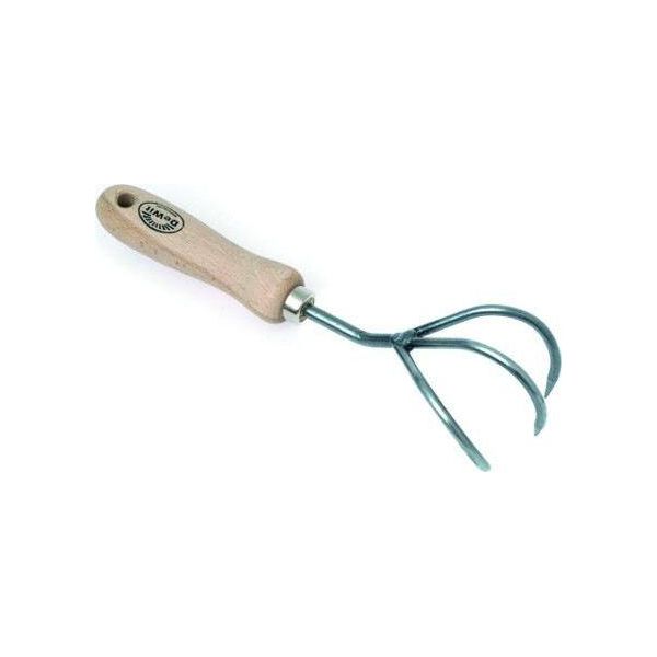 Coltivatore De Wit A 3 Denti Con Manico In Frassino 140 Mm-image