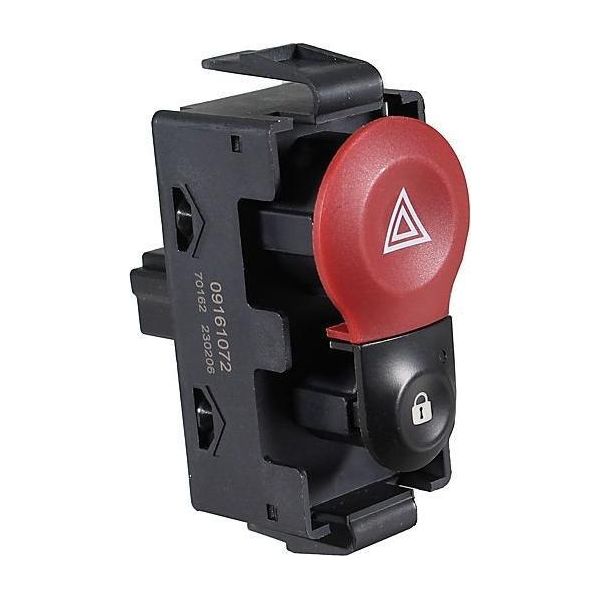 Interruttore Luci Di Emergenza Metzger 09161072 Per Renault Kangoo Express (FW0/1) Kangoo / Grand Kangoo (KW0/1) Kangoo Be Bop (KW0/1)-image