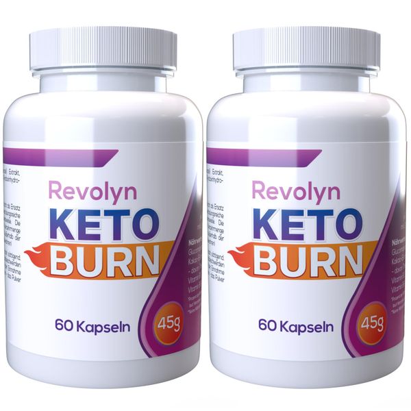 Revolyn Keto Burn - 120 Capsule, Confezione Da 2-image