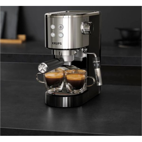 Krups Virtuoso XP444C10 Coffee Maker Semi-Auto Espresso Machine 1 L-image