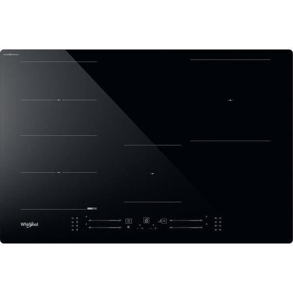 Whirlpool Wf S1577 Cpne Nero Da Incasso 77 Cm Piano Cottura A Induzione 4 Fornello(I)-image