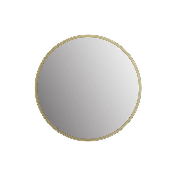 Specchio Rotondo Talos Picasso Oro Ø 25 Cm - Con Cornice In Alluminio Di Alta Qualità Per Un Ambiente Elegante - Perfetto Specchio Rotondo Da Bagno Che Unisce Eleganza E Funzionalità-image
