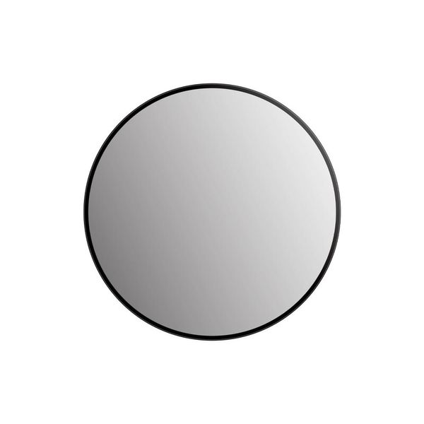 Talos Picasso Specchio Rotondo Nero Ø 40 Cm - Con Cornice In Alluminio Di Alta Qualità Per Un Ambiente Elegante - Perfetto Specchio Rotondo Da Bagno Che Unisce Eleganza E Funzionalità-image