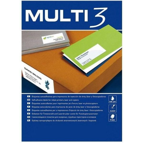 Etichette Cd-Dvd Multi-3 ø117 100 Fogli-image