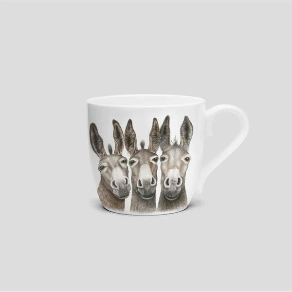 Charlotte Nicolin Tazza Amigos, Tazza, Asino, Fine Bone China, Colorata, 415 Ml, MU9046-image