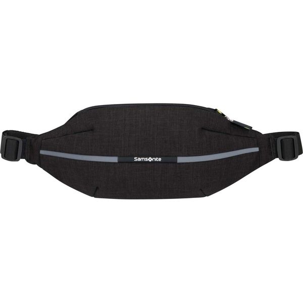 Samsonite Marsupio Borsa A Tracolla Securipak Waist Bag Black Steel Nero-image