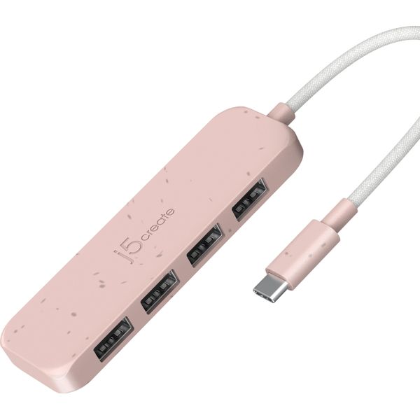 J5Create Hub USB-C Ecologico Di Tipo A Gen 2 Con 4 Porte-image