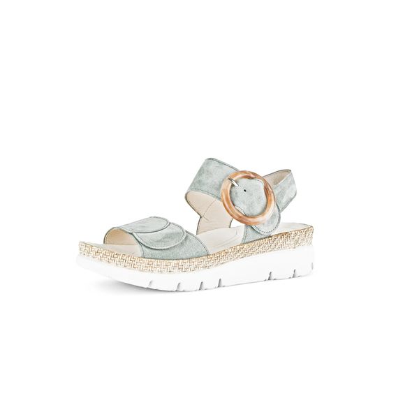 Gabor Sandali Da Donna, Sandali Da Donna, Sandali Estivi, Comodi, Piatti, Scarpe Estive, Scarpe Casual, Pino, 37 Eu / 4 Uk-image