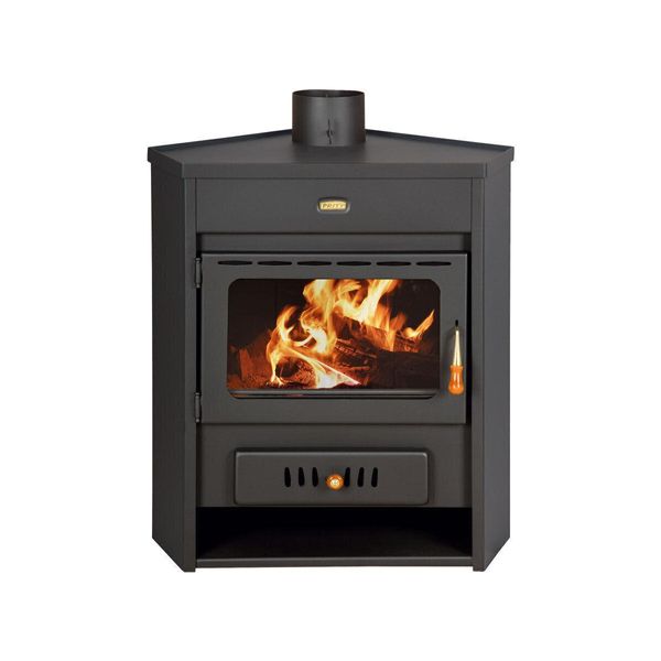 Eek A - Stufa A Legna Cucina A Legna Ad Acqua Caldaia Per Acqua Calda Prity Am W12 12+4 Kw.-image