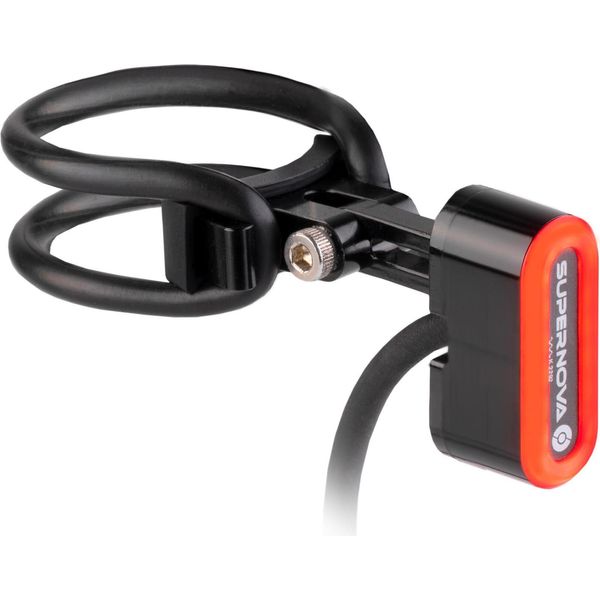Fanale Posteriore Supernova Per E-Bike TL3 Mini, E-25 Nero, Montaggio Sul Reggisella, 12V-image
