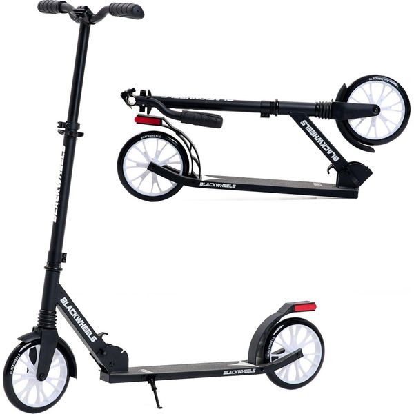 Blackwheels Zoom Scooter Pieghevole, Scooter Per Bambini E Adulti Nero-image