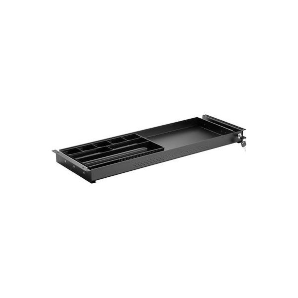 Speaka Professional SP-10938492 Cassetto Sottolavello 740 Mm X 449 Mm Con Serratura Intervallo Di Altezza: 50,8 Mm (Max) Nero (SP-10938492)-image