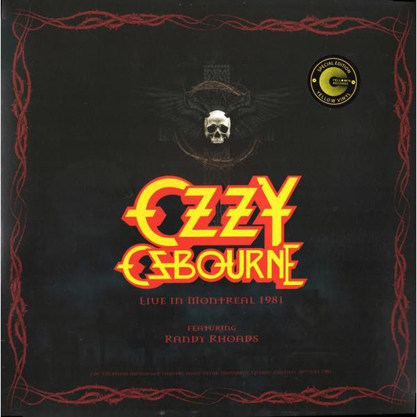 Ozzy Osbourne: Live In Montreal 1981 (1LP, Yellow, 2025) Disco Gramofono-image