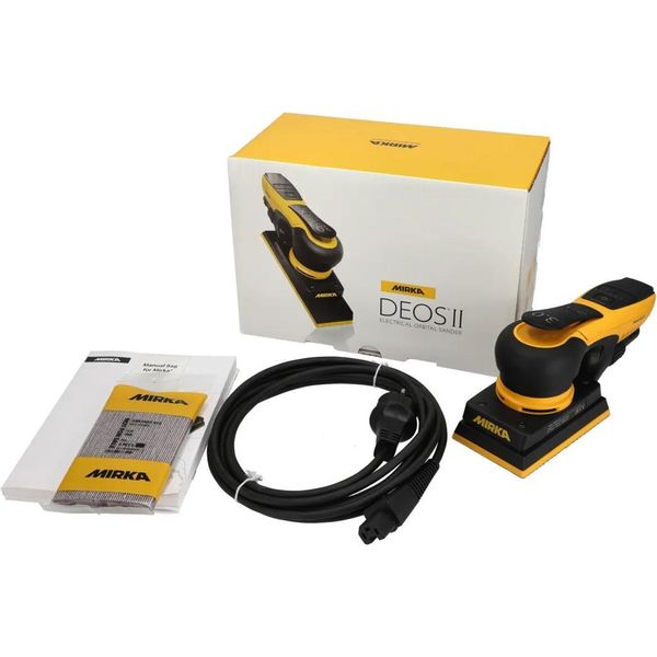 Mirka Deos Ii 353 81X133Mm Corsa 3.0 Levigatrice Rotorbitale Con Disco Incluso MID3534044-image