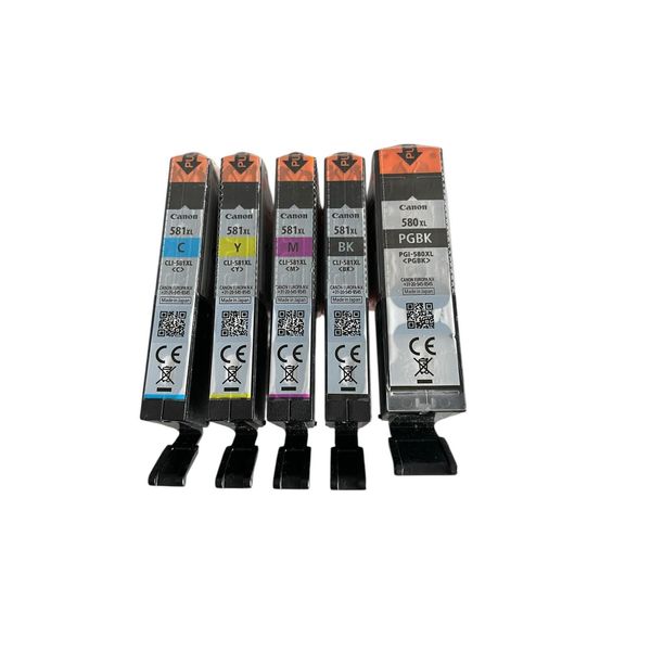 Cartucce D'inchiostro Originali Canon Multipack PGI-580XL / CLI-581XL (5 Colori)-image