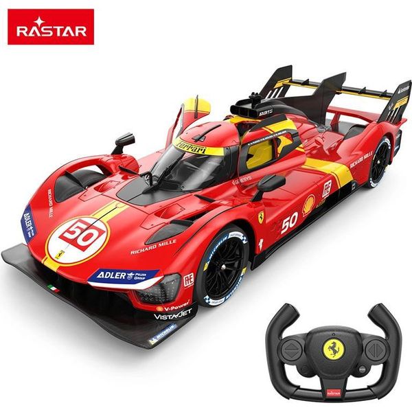 Auto Telecomandata Ferrari 499P R/C In Scala 1:14 Rastar 10110-image