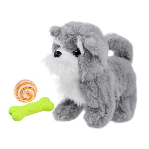 Cane Grigio Interattivo Che Cammina, Abbaia E Squittisce ZA4653-image