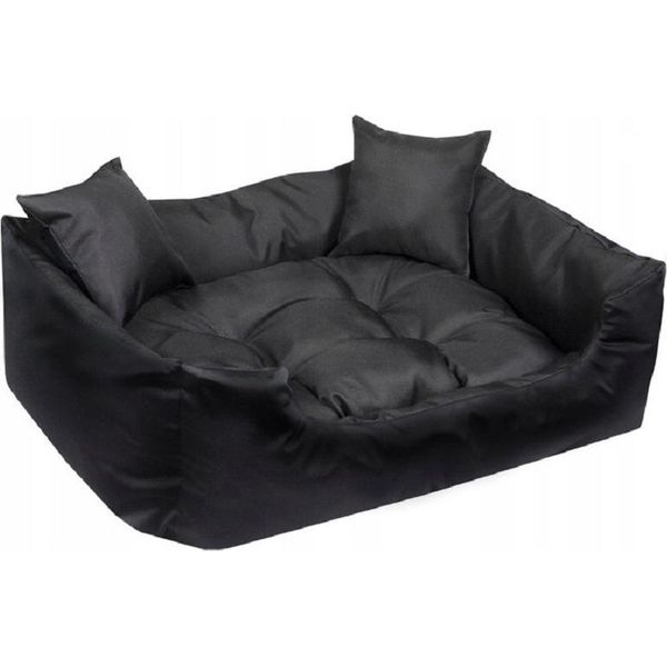 Letto Per Cani Ecco 100X75 Cm Impermeabile Nero-image