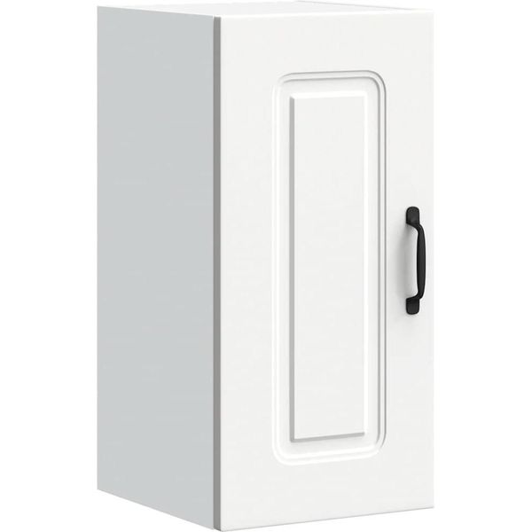 Vidaxl Pensile Da Cucina Kalmar Bianco Materiale A Base Di Legno-image