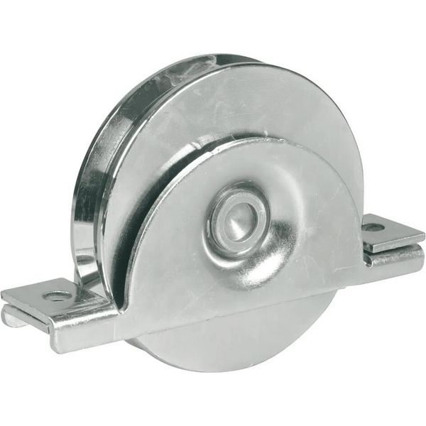 Ruota Con Supporto Interno - 1 Cuscinetto A Sfera - Gola A V - Ø 100 Mm - Ibfm - 393100-image