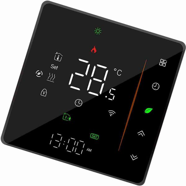 Termostato Intelligente, Termostato Domestico, Termostati Intelligenti Per La Casa, Termostato Intelligente Wifi, Termostato Intelligente Programmabile Settimanalmente, Termostato Wifi-image
