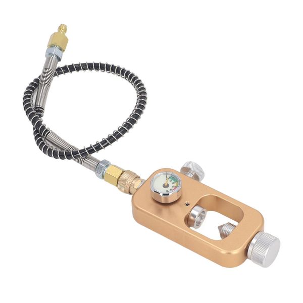 Adattatore Subacqueo Con Valvola Din, Adattatore Stazione Di Rifornimento Subacqueo, Adattatore Serbatoio Subacqueo Con Valvola, Adattatore Di Ricarica Serbatoio Hpa, Adattatore Di Ricarica Subacquea 4500Psi-image