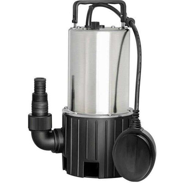 Worgrip Pompa Sommersa Per Acque Sporche 1100W Argento Argento Taglia Unica-image