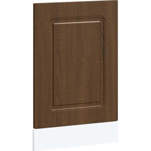 Vidaxl Coperchio Per Lavastoviglie Kalmar Brown Effetto Rovere 45X1,5X67 Cm-image
