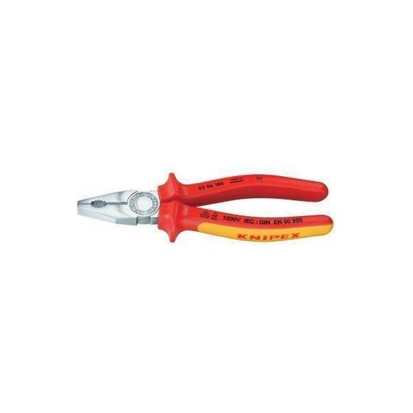 Knipex 03 06 180 Vde Kombizange 180 Mm Din Iso 5746, Din En 60900-image