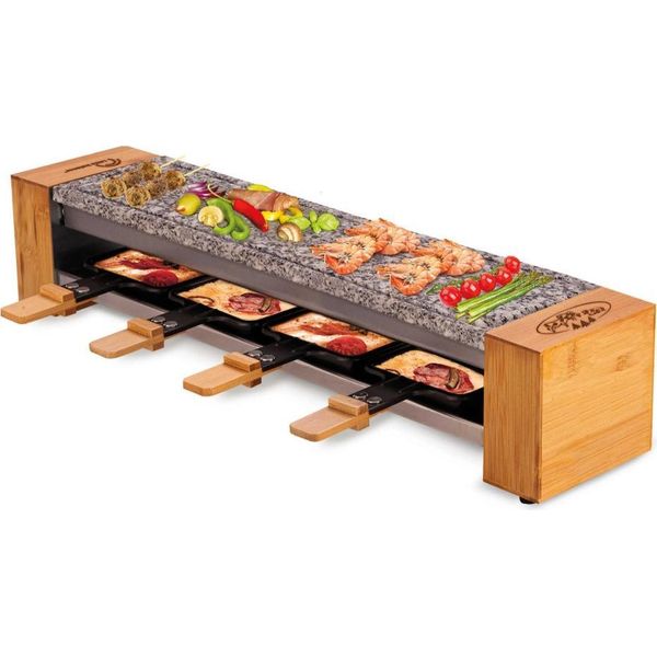 Macchina Per Raclette Per 4 Persone, 600W + Grill Little Balance 8619-image