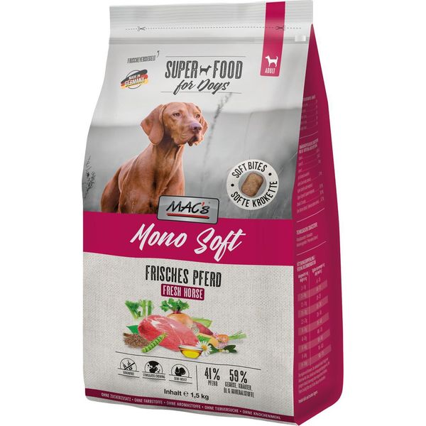Mac's 1,5Kg Dog Mono Soft Cheval-image