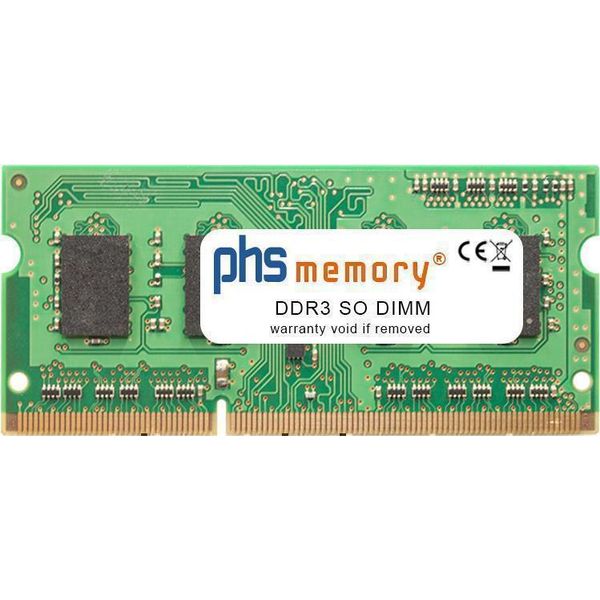 Phs-Memory 4GB Di Memoria Ram Per Lenovo Ideapad 305-15IBD (80NJ) DDR3 So Dimm 1600Mhz PC3L-12800S (SP168228)-image