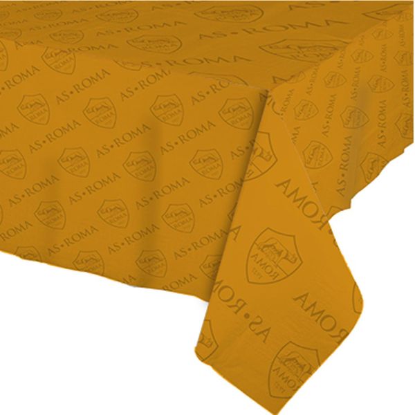 Tovaglia Di Plastica As Roma 120 X 180 Cm Gialla - Taglia Unica-image