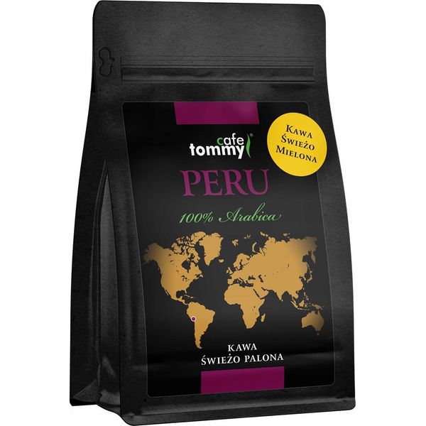 Caffè Peruviano Macinato, 250 G, 100% Arabica, Appena Tostato, Per Macchine Da Caffè Espresso-image
