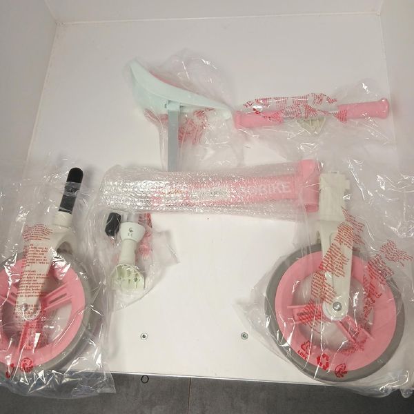 Mhcylion Balance Bike Da 1,5-4 Anni Fino A 25 Kg, Volante E Sellino Regolabili In Altezza, Bloccasterzo, Balance Bike Per Bambini Ultraleggera Per Bambini E Bambine (Rosa)-image