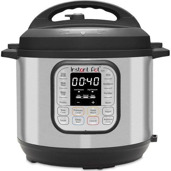 Multipresa Elettrica Da 1200 W, 7,6 L, Acciaio Inox, - Pentola A Pressione, Slow Cooker, Cuociriso, Padella Per Soffritti, Yogurtiera, Vaporiera E Sterilizzatore-image