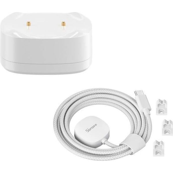 Sonoff Water Leak/Flood Sensor Set Zigbee Sonoff SNZB-05P + Cable WLDC200-image