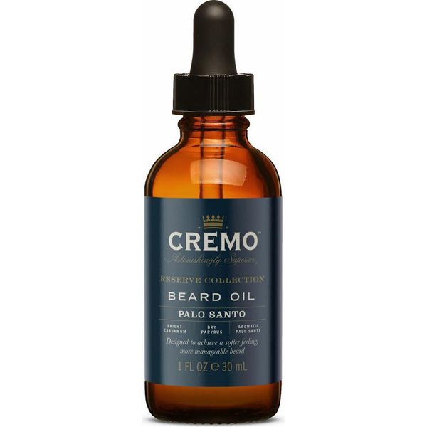 Cremo Reserve Collection Palo Santo Beard Oil For Men 30Ml Con Oli Di Argan E Jojoba-image