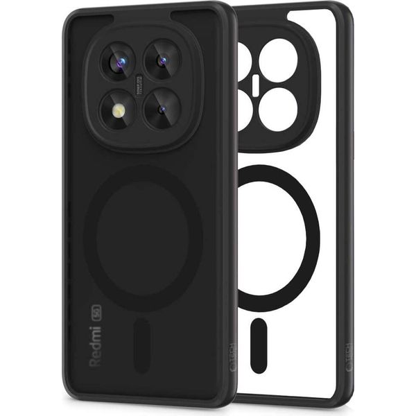 Tech-Protect Magmat Magsafe Xiaomi Redmi Note 14 Pro+ Plus 5G Nero Opaco-image
