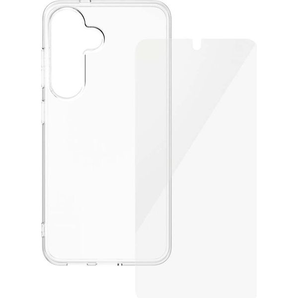 Panzerglass Care By ® Fashion 2-In-1 Set Samsung Galaxy S25, Samsung, Samsung - Galaxy S25, Applicazione A Secco, Resistente Ai Graffi, Resistente Agli Urti, Trasparente, 1 Pezzo(I)-image