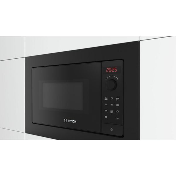 Forno A Microonde Da Incasso 20L 800W Acciaio Inox Bosch Bfl623Mb4-image