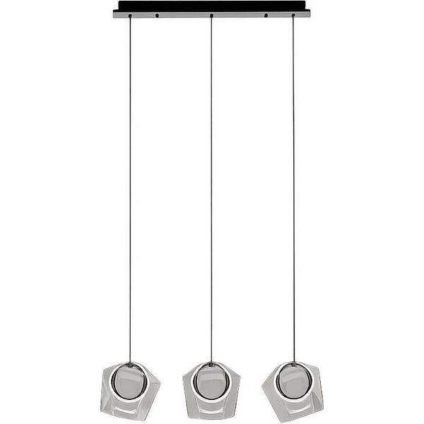 Lampada A Sospensione Led 3X6W Colore MD3350B-3BL/C Linea Zuma-image