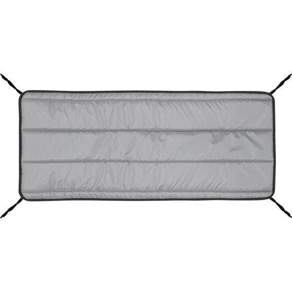 Cuscino In Schiuma Trapuntata 180X50 Cm Grigio Scuro-image