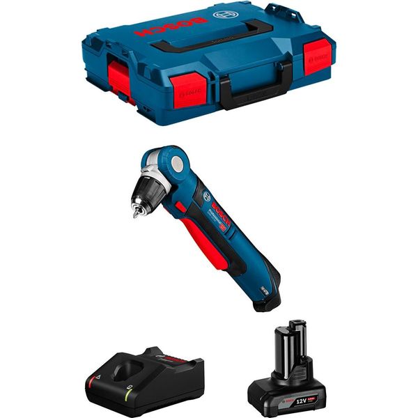 Trapano Avvitatore Bosch Gwb 12V-10 (1 X 6,0 Ah + GAL12V-40 + L-Boxx 102)-image