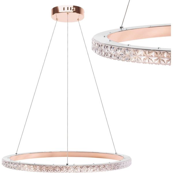 LáMpara Led Toolight MS009-CP Rose Gold 59Cm 0-image