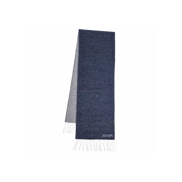 Schal Joop "Schal 17 Jsc-04Larsen 10014536", Herren, Blau (Dunkelblau), Obermaterial: 50% Wolle Wo. 37% Baumwolle Co. 13% Polyamid Pa., ModetüCher Schal-image
