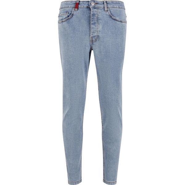 Bequeme Jeans 2Y Premium "2Y Premium Herren 2Y Basic Slim Fit Denim", Herren, Gr. 30, NormalgrößEn, Blau (Lightblau), 98% Baumwolle, 2% Elasthan, Unifarben, Jeans-image